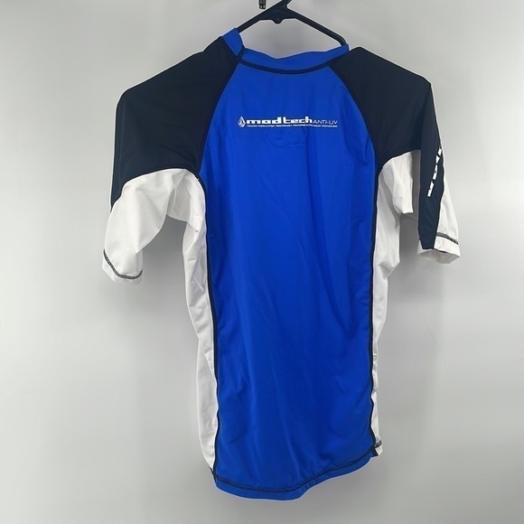 Volcom swim shirt rash guard anti uv mod tech uv ultra violet protection sz lg - Picture 7 of 8